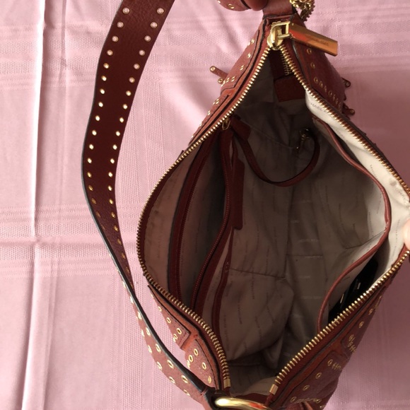 Michael Kors medium size rust/brown handbag - Picture 3 of 3